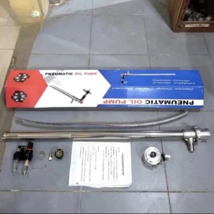 Barrel pump pneumatic stainles 304 pneumatic drum pump sus 304 40 mm