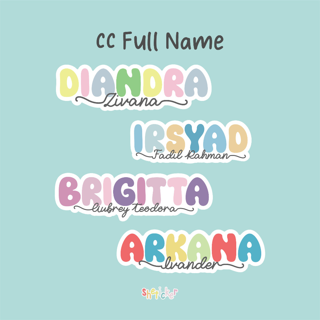 

CC Full Name