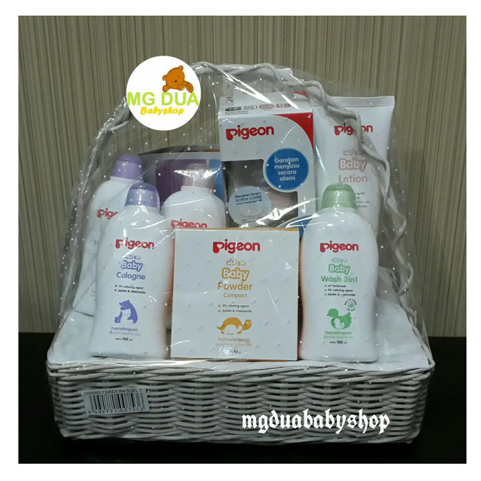 

DISKON Pigeon Parcel Standar 1 Baby Gift Set - Kado Bayi Baru Lahir