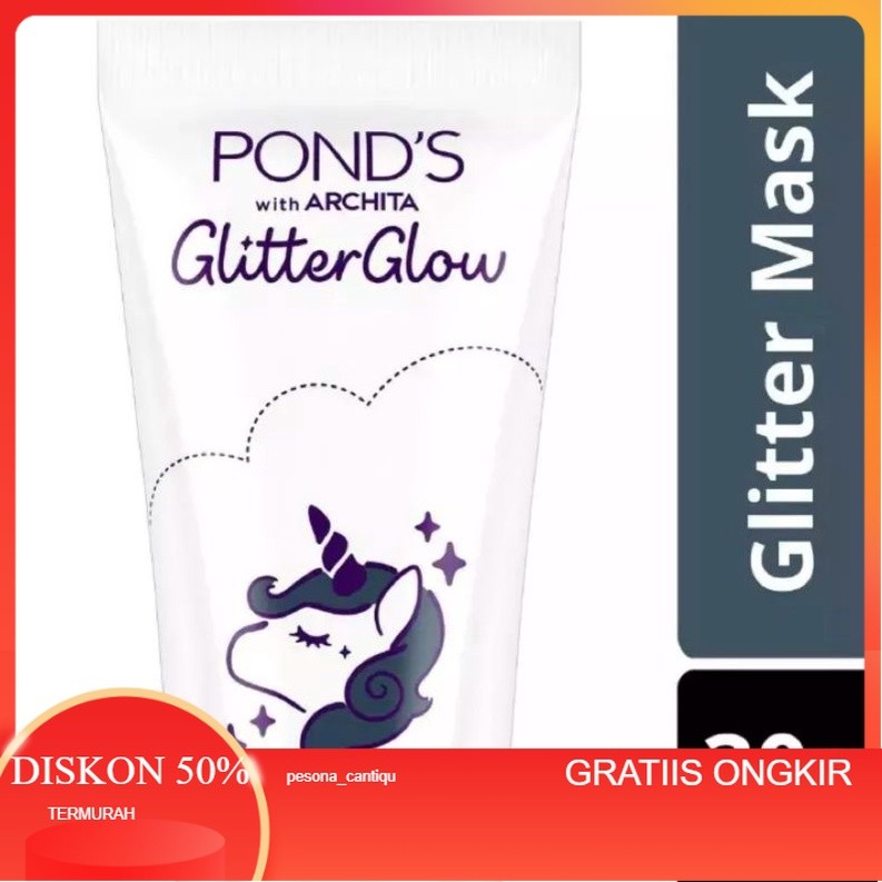 Ponds Glitter Glow Peel off Glitter Mask 30gr