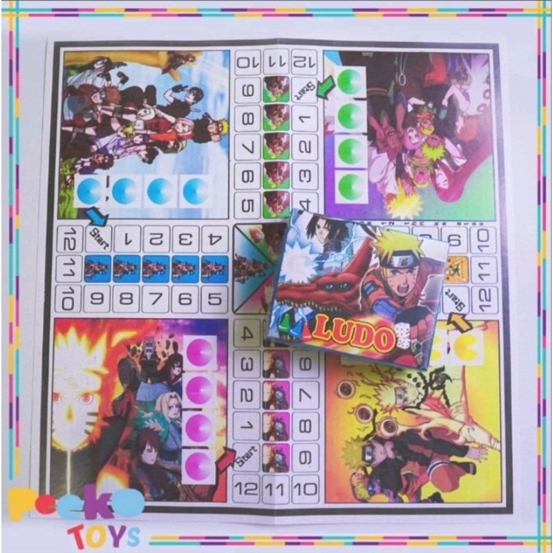 Mainan ular tangga+Ludo