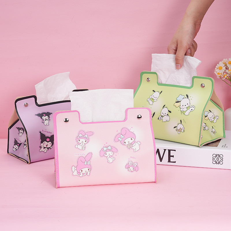 TEMPAT TISU PREMIUM SANRIO / TEMPAT TISSUE PREMIUM KUROMI MELODY POCHACHO