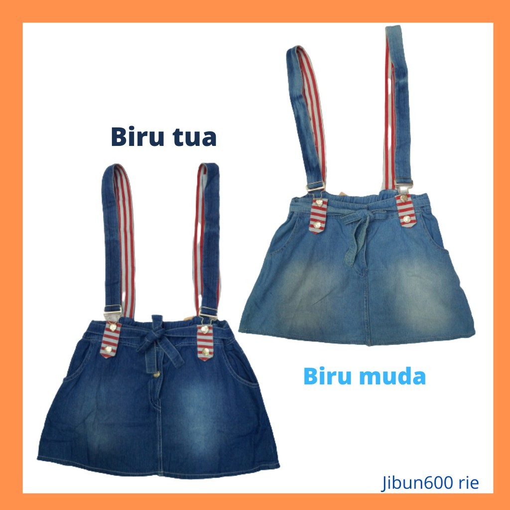 rok overal mini / rok jeans kodok pendek / rok kodok pendek / rok overal jeans pendek Murah