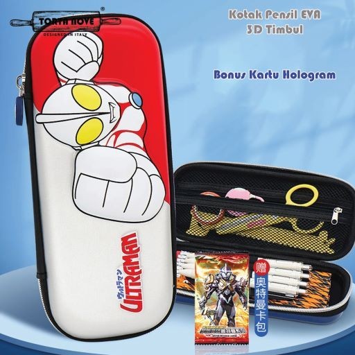 

[Best] Kotak Pensil EVA 3D ULTRAMAN taro ace ORIGINAL tempat pensil anak laki - U5 - RED