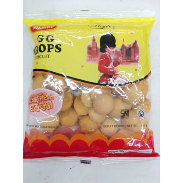 

Biskuit Monde Egg Drops Biscuit 110 Gram