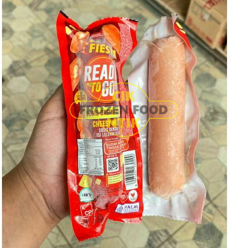 

Fiesta Ready To Go Cheesy Melts Frozen food cik ntik Jambi cemilan jajanan seblak korea jepang