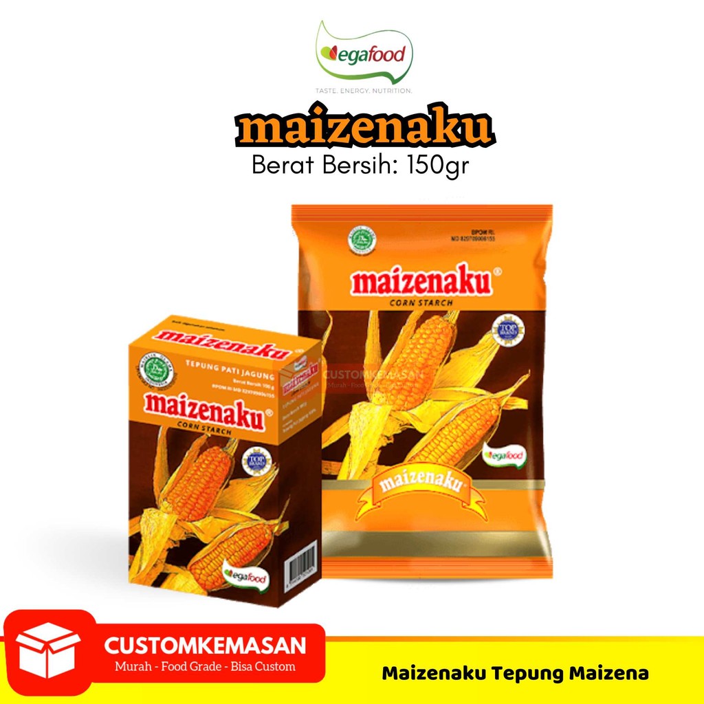 

Maizenaku Tepung Maizena 150g / Tepung Maizena / Tepung Maizena 150 gr / Tepung Jagung / Tepung Jagung Maizena