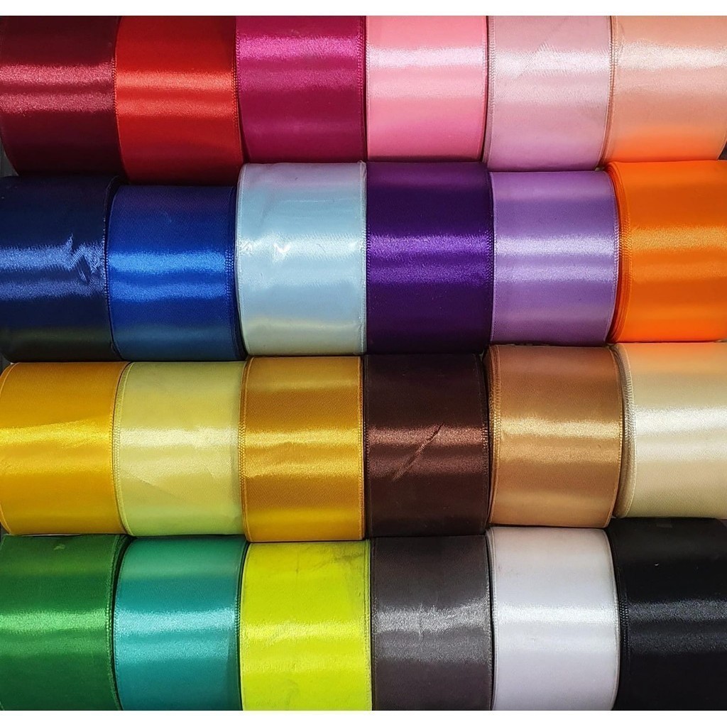 

Pita Satin 5Cm / 2" / 2inch / 50mm / Pita Kado Atk
