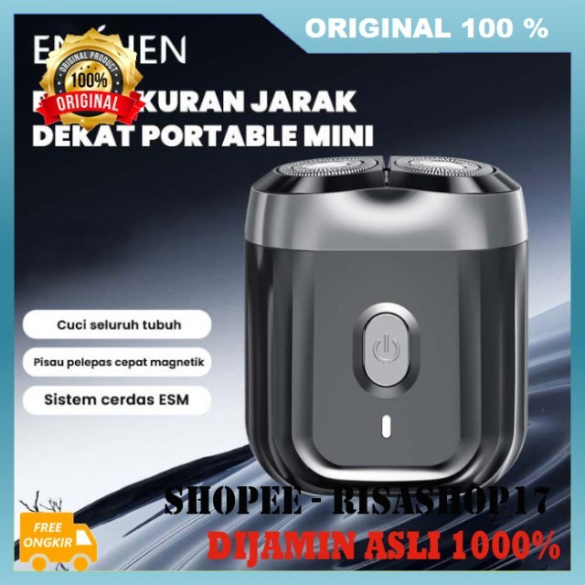 Enchen Mini 6 Portable Alat Pencukur Jenggot Kumis Elektrik Waterproof Mini Shaver Enchen Electric M