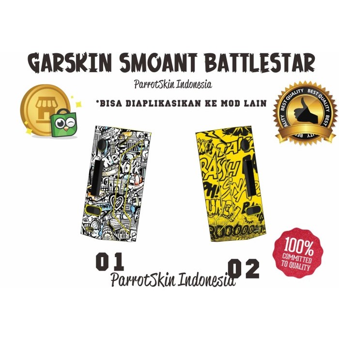 Garskin Smoant Battlestar Typhograph By Urbanite store