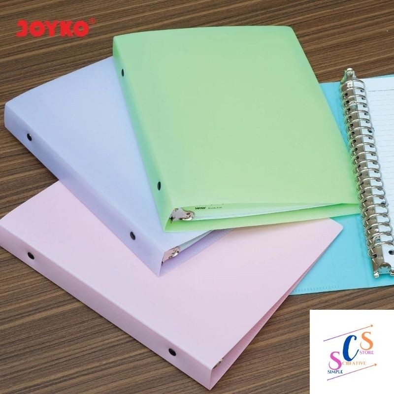 

BINDER NOTE JOYKO A5 PASTEL M516 / BINDER POLOS NETRAL A5 20 RING M507 / BUKU CATATAN A5/ BUKU JURNAL A5 / NOTEBOOK A5