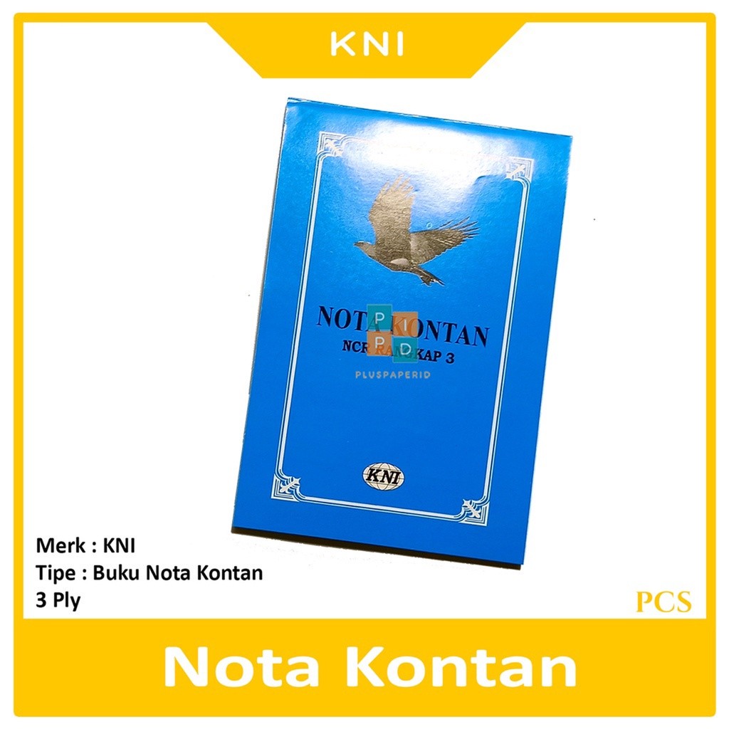 

KNI - Buku Nota Kontan Rangkap 3 Kecil - Pcs