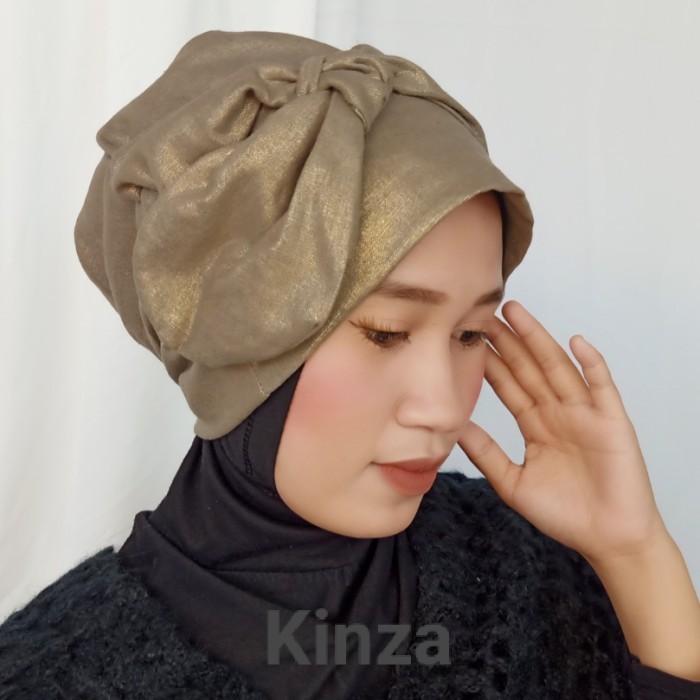 Turban hijab instan