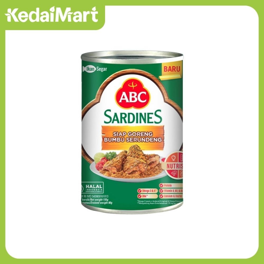 

ABC Sarden Serundeng 155 Gram