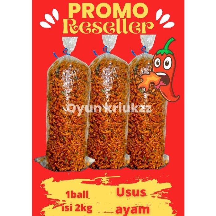 

Ck4 USUS AYAM CRISPY PEDAS DAUN JERUK 1 BAL ISI 2 KG | USUS AYAM CRISPY