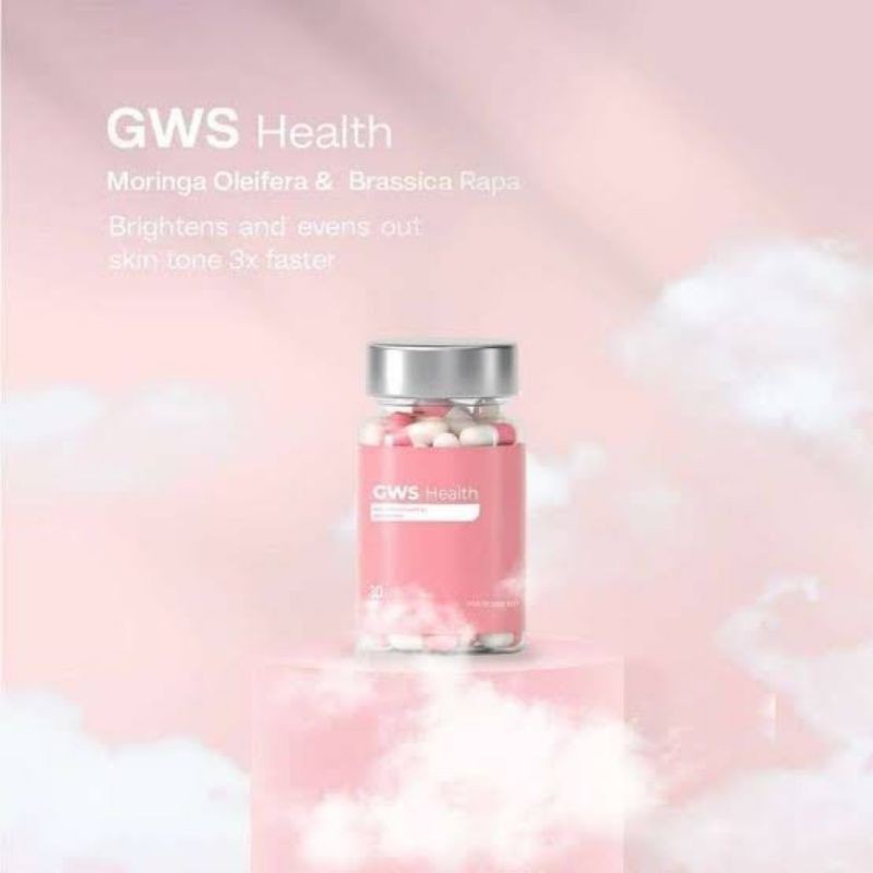GWS Health Whitening Capsule Suplemen Pemutih Kulit Lengkap Original Asli 100%