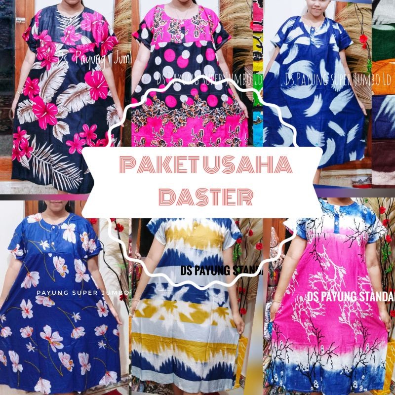 PAKET USAHA DASTER PAYUNG RAYON ADEM