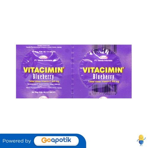 

Vitacimin Blueberry Strip 2 Tablet