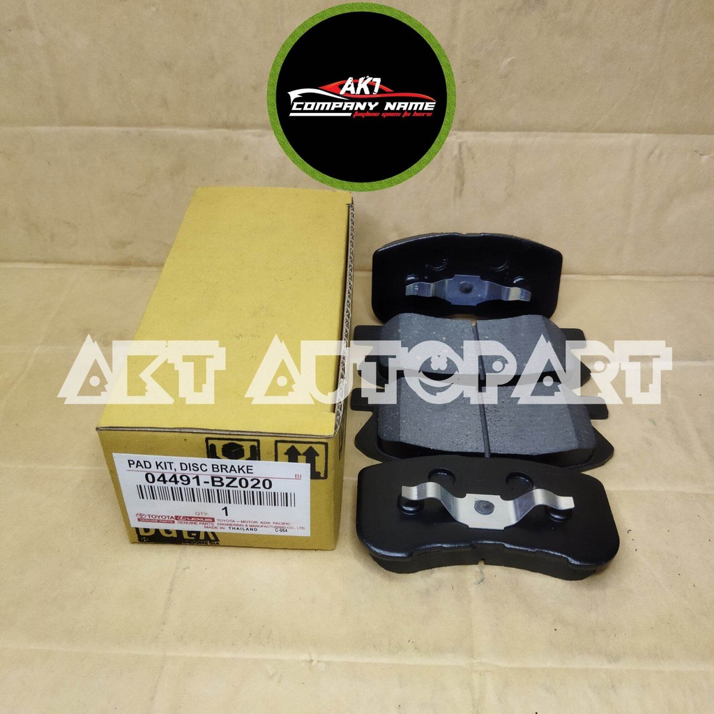 Brake pad kampas rem depan Toyota Agya matic,Ayla