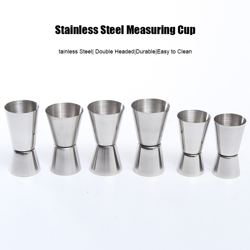 

Jigger Stainless measure 25/50ml cc Measuring Cup Gelas Ukur Gelas Takar Takaran Jiger