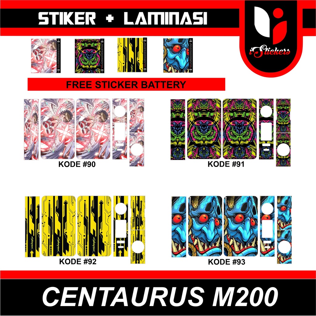 

Garskin m200 free warp 18650+OUTER