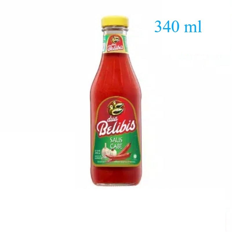 

[EJC] SAUS SAMBAL SAUS CABE DUA BELIBIS BOTOL 340ML