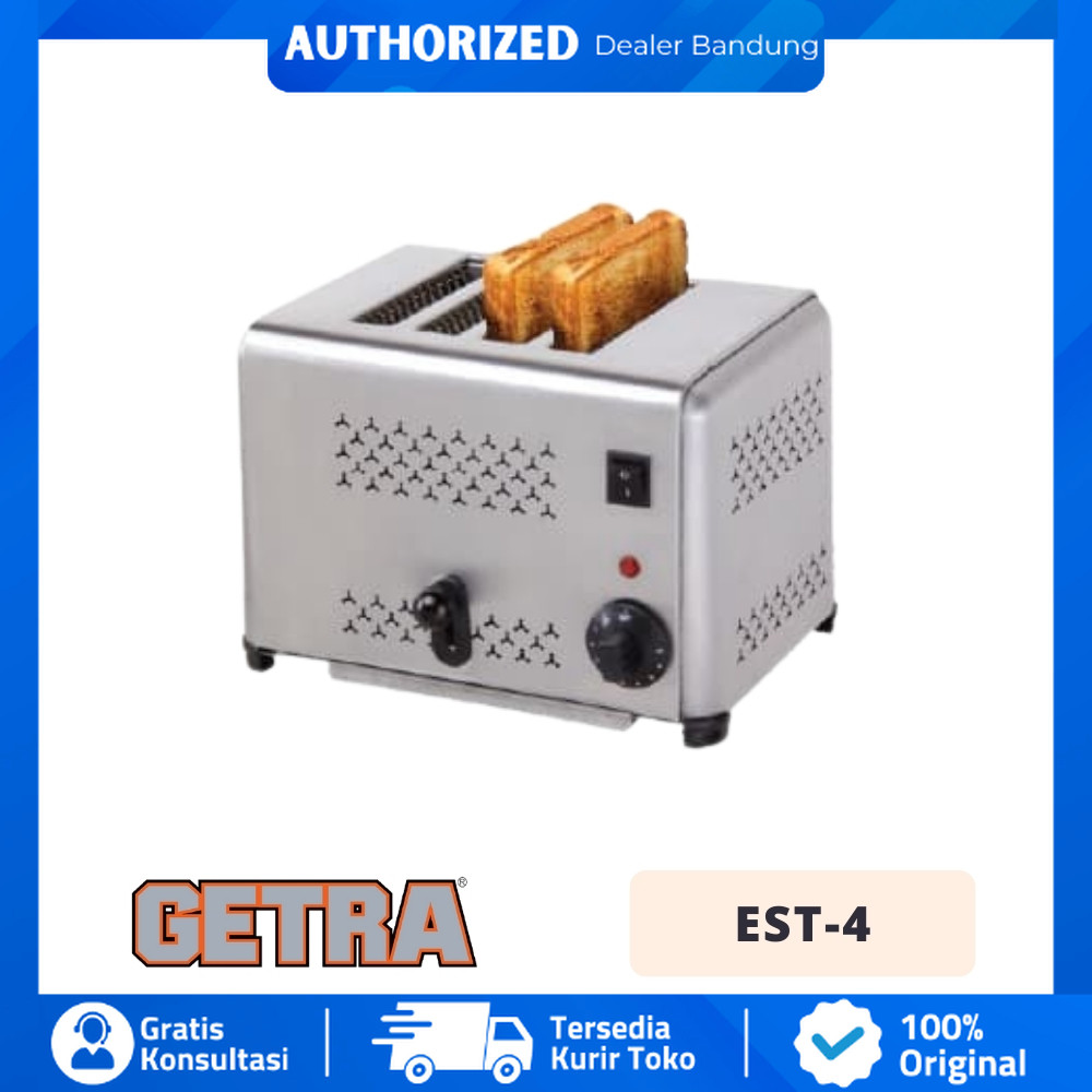 GETRA EST 4 EST-4 TOASTER TOAST PEMANGGANG ROTI 4 SLOT