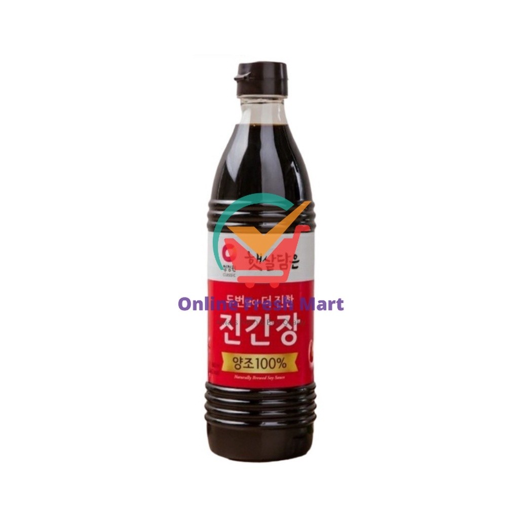 

Daesang Chung Jung One HS Jin Soy Sauce / Kecap Asin Korea 840ml - Online Fresh Mart Denpasar