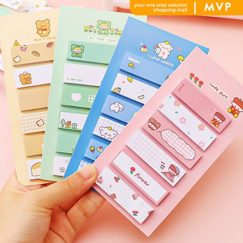 

MVP Sticky Notes Lucu Tempelan Kertas Catatan 120 Lembar Pembatas Buku