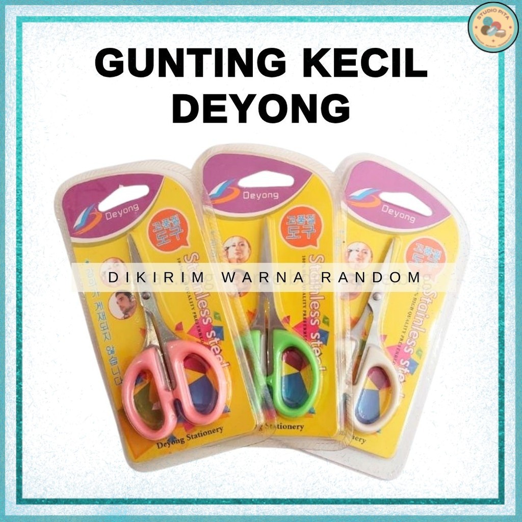 

DEYONG Gunting Kecil Tajam Stainless Steel