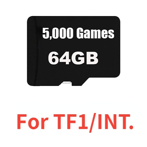 128GB TF Card for ANBERNIC "RG35XX" SD Card ONLY - 64gb 5,000 Games 128G 8000 games