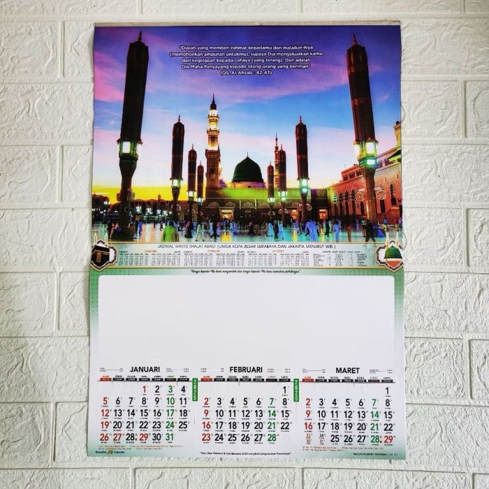 

KALENDER A0 dinding Triwulan 4 lembar 2024 masjid - 143msjid dunia2