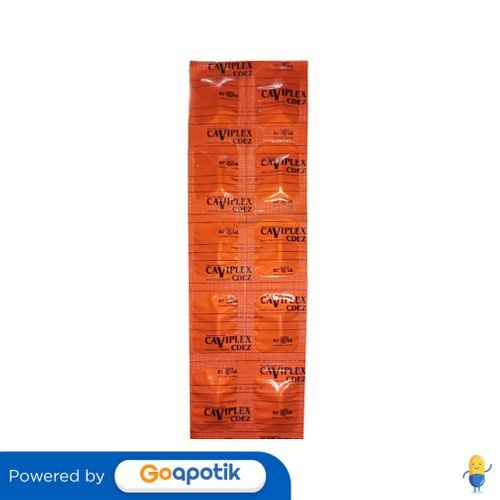 Vitamin Caviplex Cdez Strip 10 Kaplet