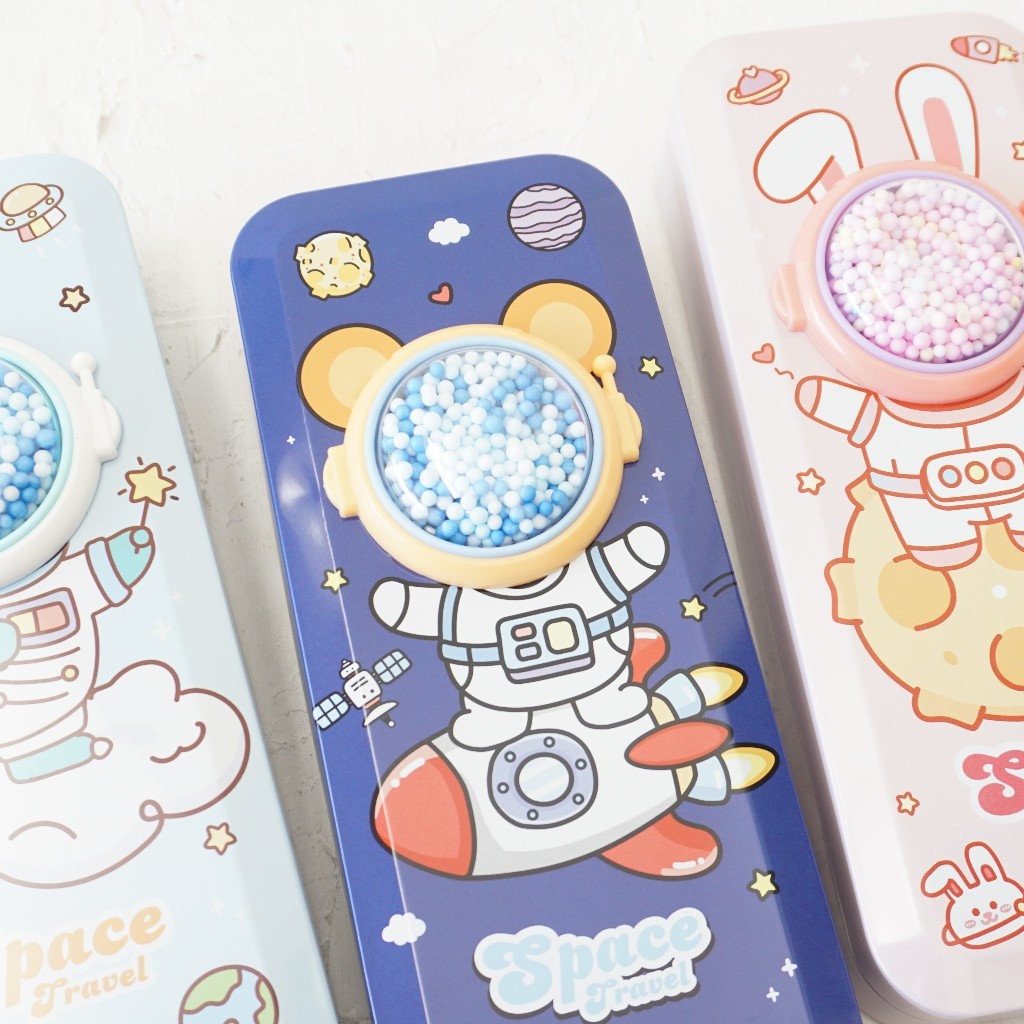 

TEMPAT PENSIL KALENG / PENCIL CASE ANAK / KOTAK PENSIL 3D