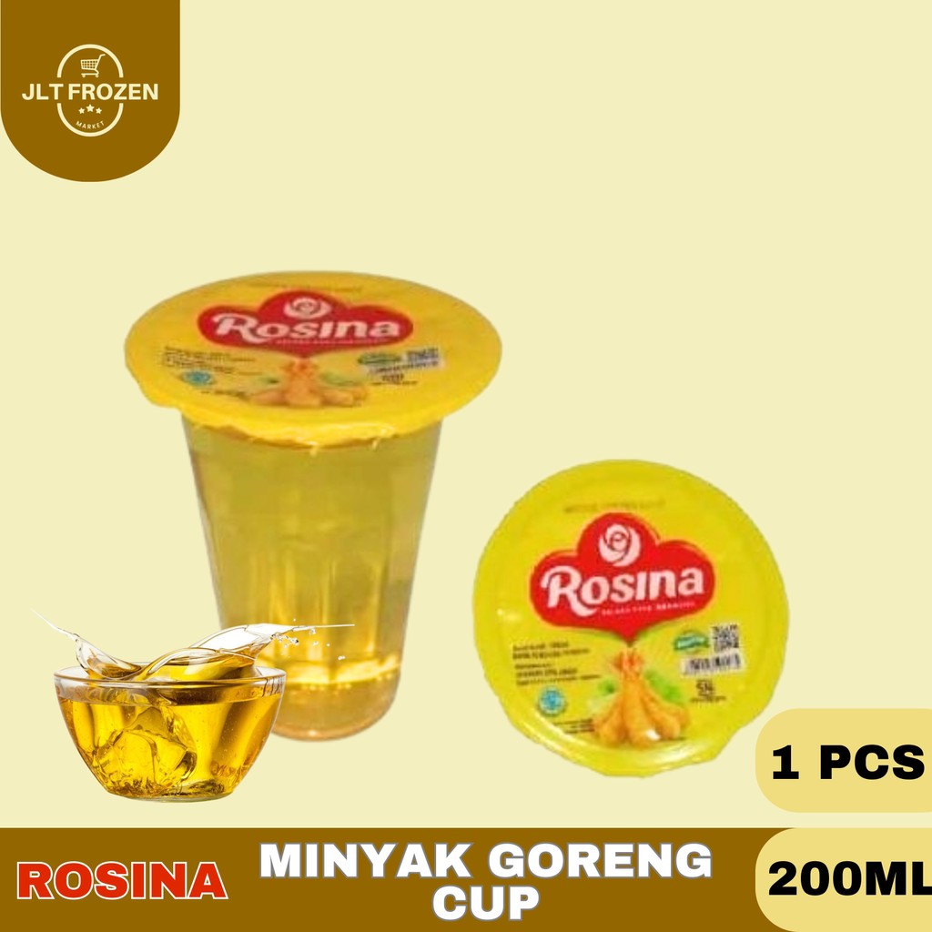 

Rosina Minyak Goreng / Minyak Goreng Sawit Kemasan Cup 200ml / 1PCS