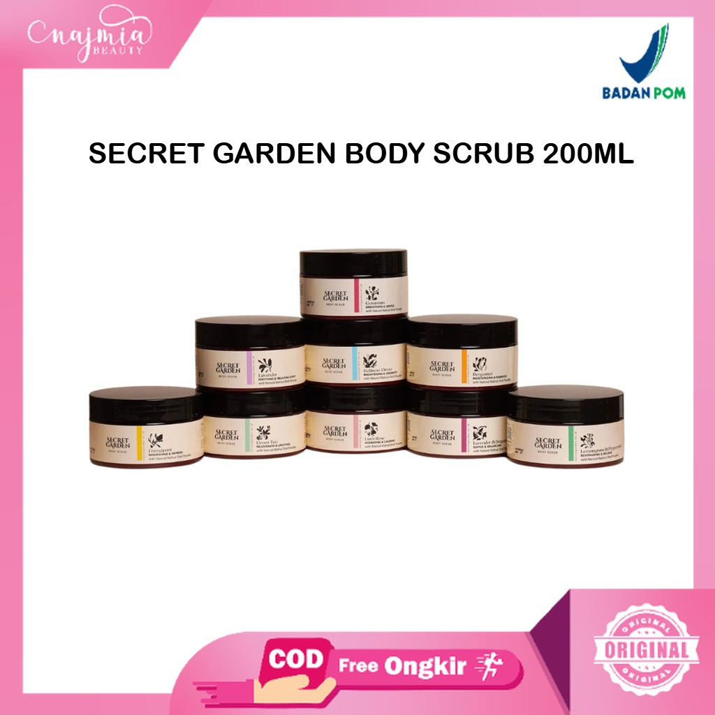 Najmia - Secret Garden Body Scrub 200ml