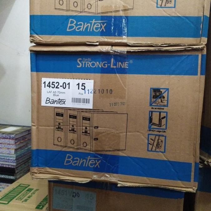

Bantex Lever Arch File Ordner Plastic A5 Kwitansi 7cm Natural # 1453 ( Dus Isi 15 Pcs )CO