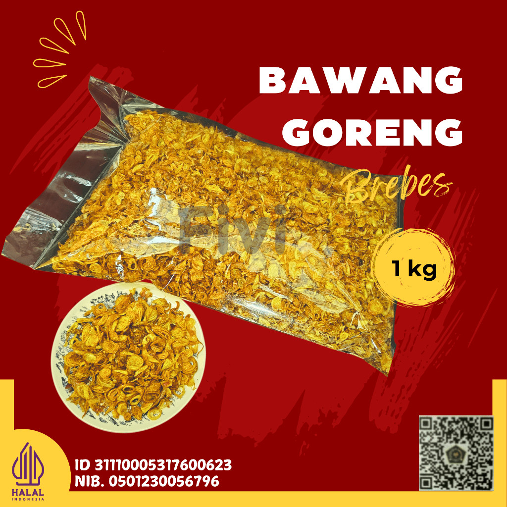 

Bawang Goreng Brebes 1 kilogram