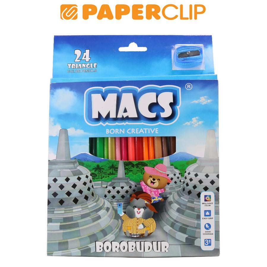 

PENSIL WARNA MACS 80076 24C