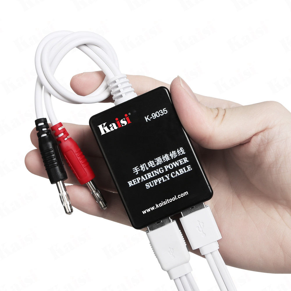 Kaisi K-9035 Power Supply Activation Boot Cable For iPhone 6G to 14 Pro Max DC Power Supply Current 