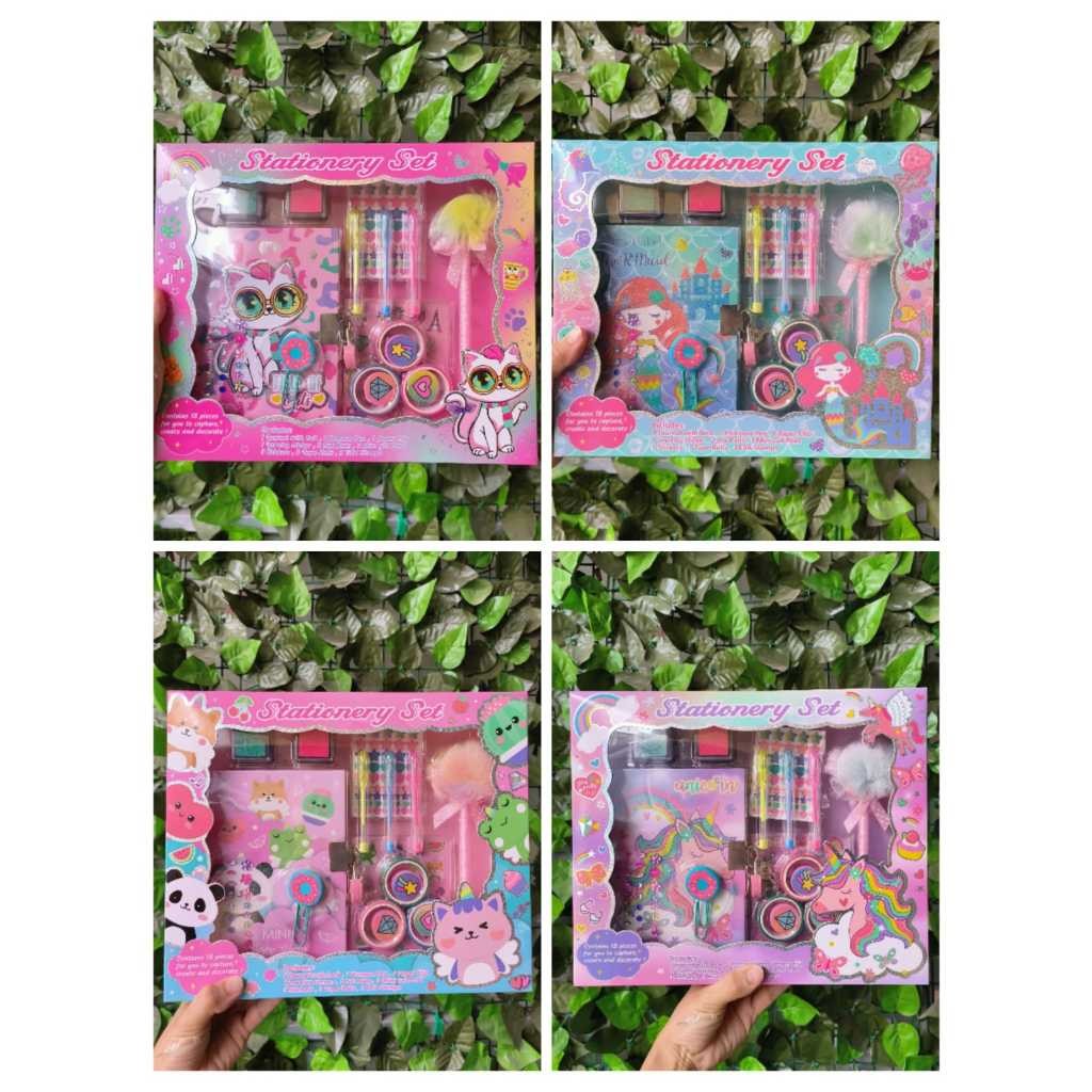 

New Rexen Stationery Set Alat Tulis Fancy Anak PerempuanPremium