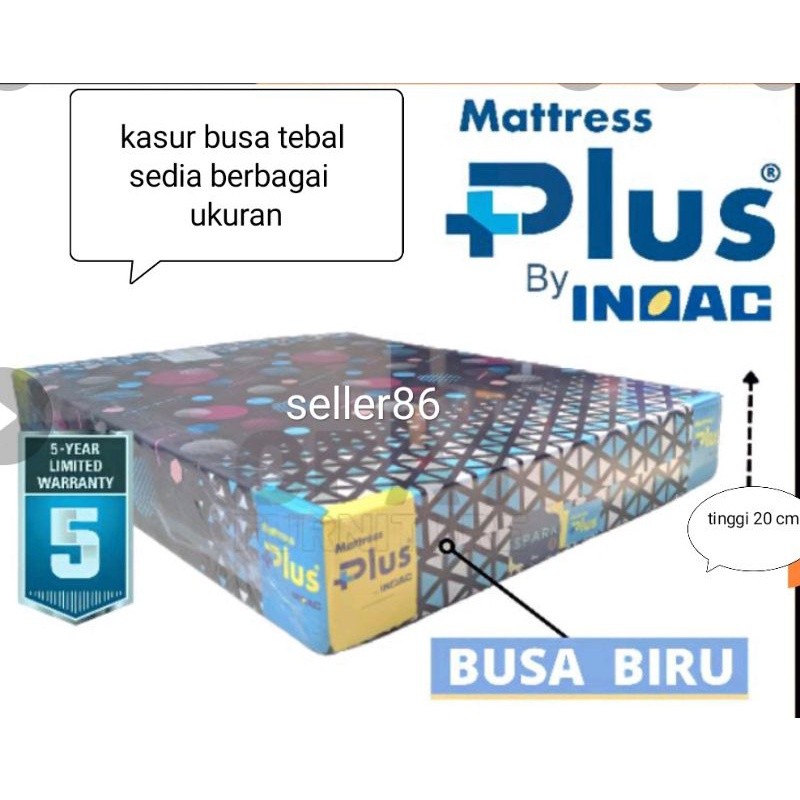 New KASUR BUSA INOAC MATTRES PLUS TEBAL ORIGINAL BANDUNG  /  KASUR BUSA INOAC / MATRESS PLUS BY INOA