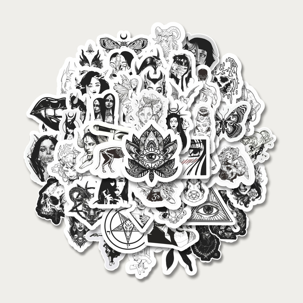 

Sticker Pack Stiker Horor Random Versi 2 | Sticker TUMBLR | Stiker LAPTOP KOPER HELM
