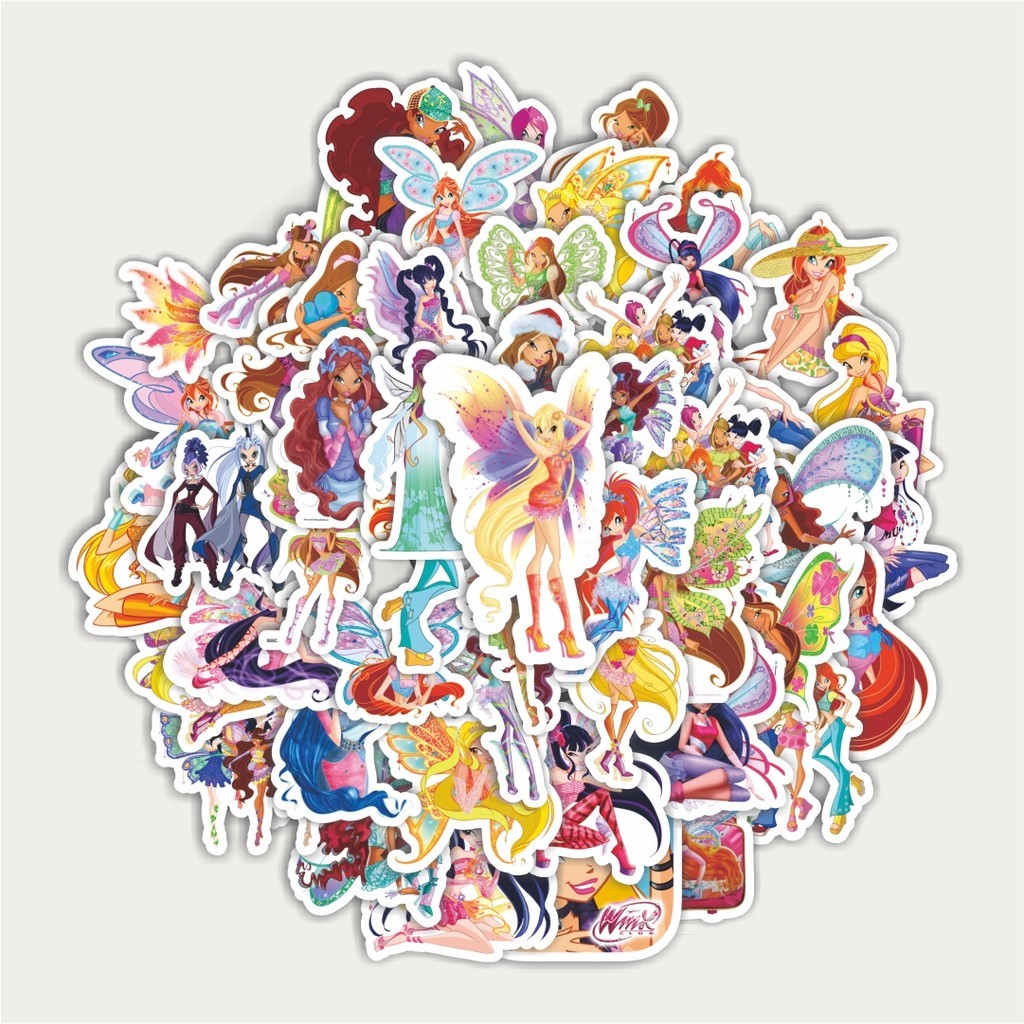 

Sticker Pack Stiker Kartun Winx Club | Sticker TUMBLR | Stiker LAPTOP KOPER HELM