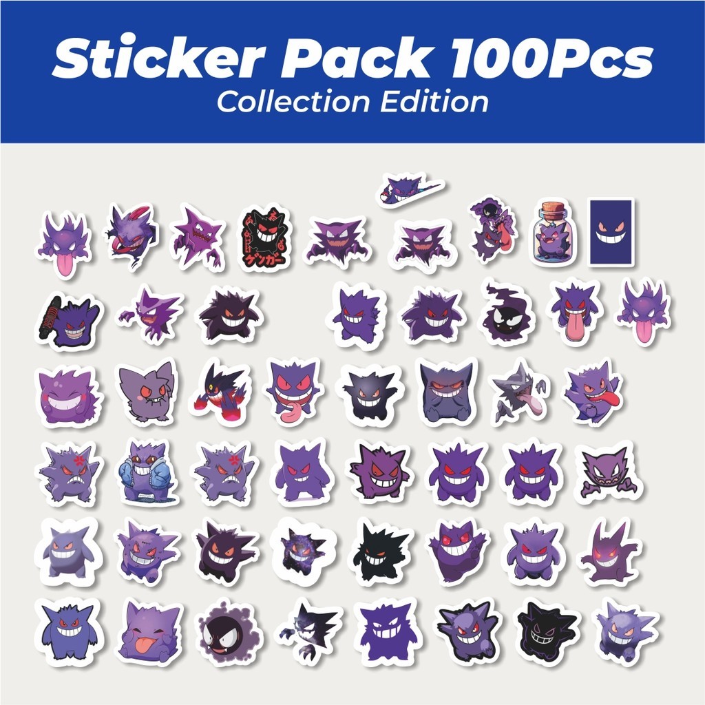

Hot Stiker Kartun Pokemon Gengar Lucu Anti Air Stikers Berperekat Waterproof Sticker Decal Buat Motor Helm Buku Journal Koper Casing HP Laptop Botol Minum