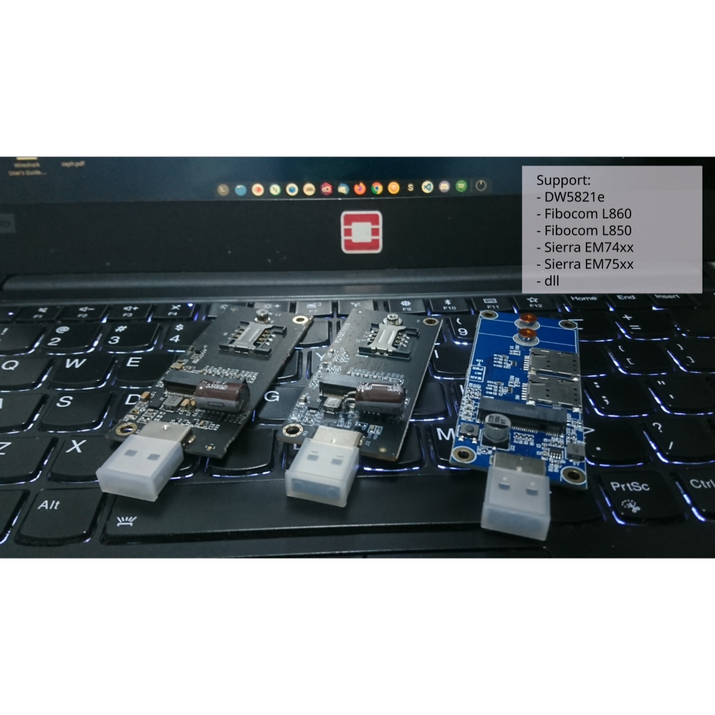 Adaptor NGFF key B to USB dengan slot sim | Adaptor M2 to USB 3.0 | Adaptor Modem Rakitan