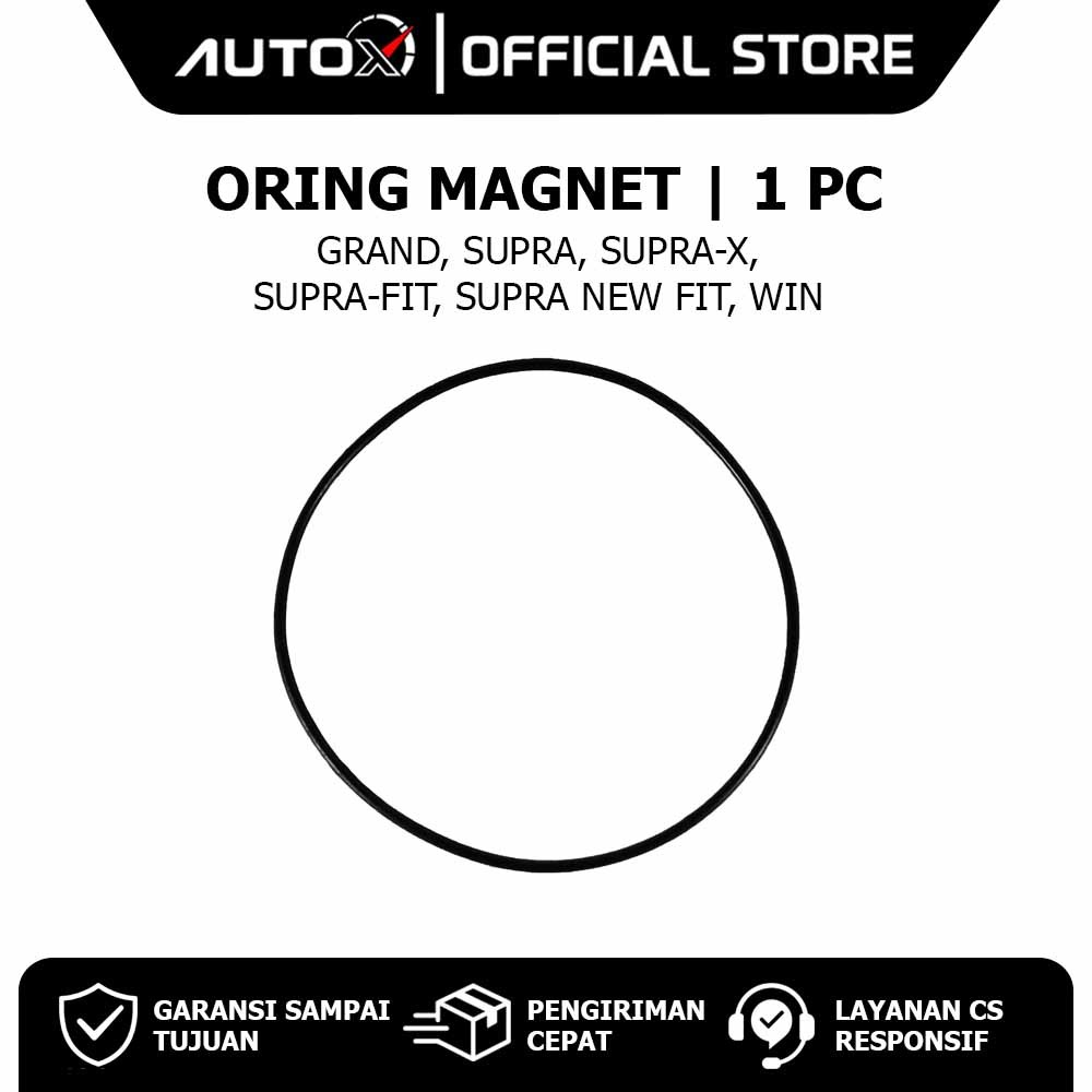 1 PC Oring Magnet Grand & Supra X Fit New & Win Hitam Black