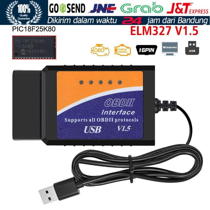 Promo Scanner Mobil ELM 327 Bluetooth OBD2 / Alat Scanner Diagnostik OBD2 untuk Mobil - TypeA terlar
