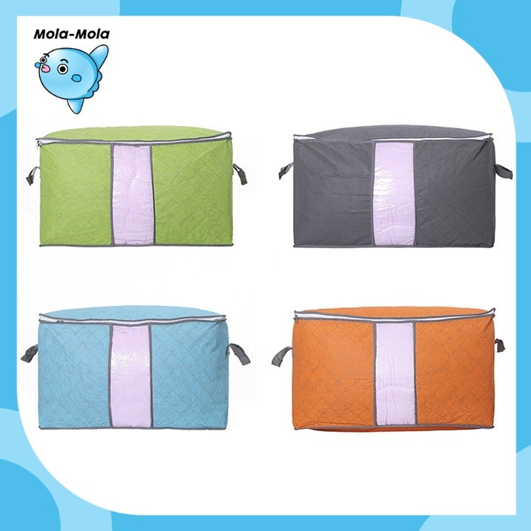 HL0037 Bamboo Storage Box Tempat Penyimpanan Baju Organizer Model Tidur  Y1031