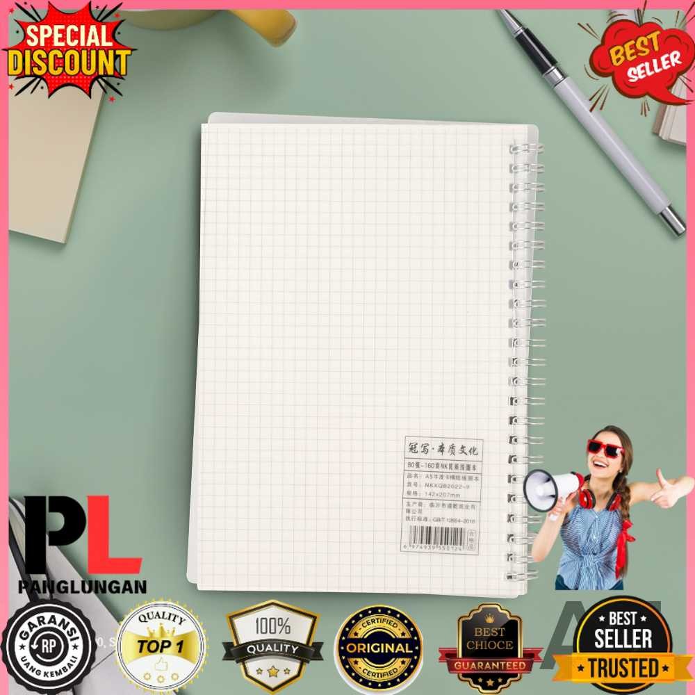 

JIANWU Buku Binder Catatan Jurnal Harian Notebook Ukuran A5 - S2526